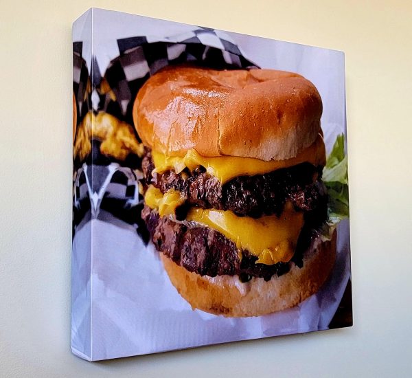 Juicy Cheeseburger print