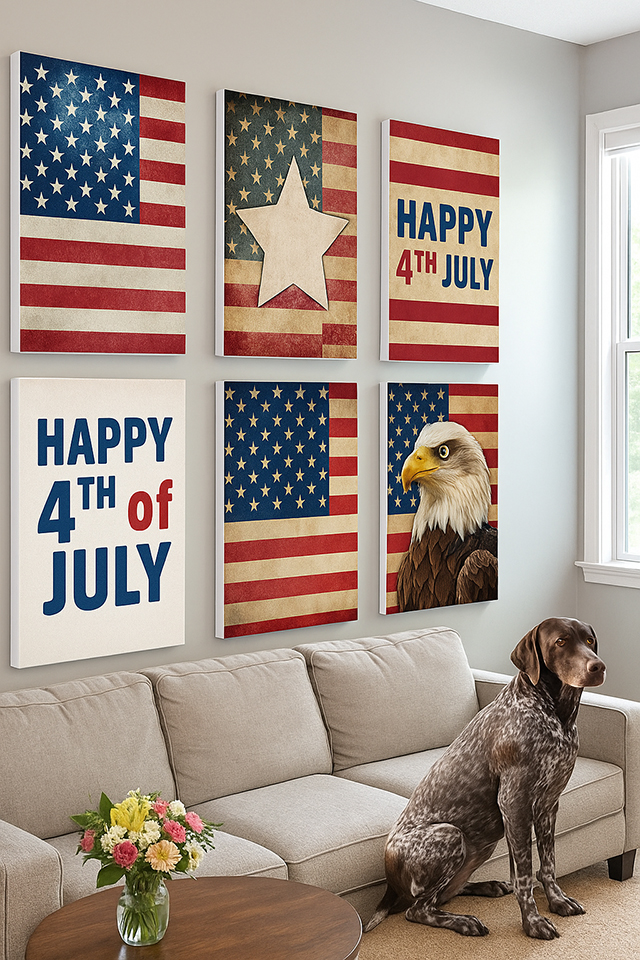 Happy 4th of July from Acoustic Panels Art!
